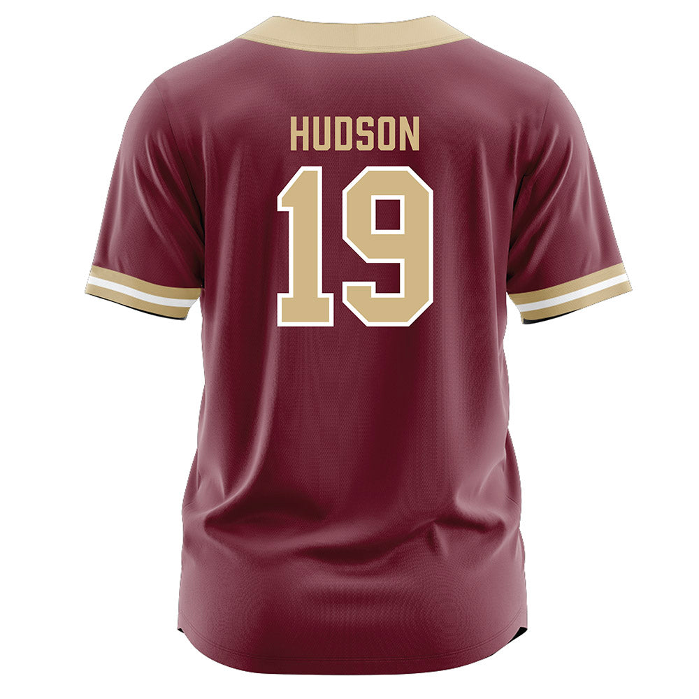 FSU - NCAA Softball : Mclaine Hudson - Garnet Jersey-1