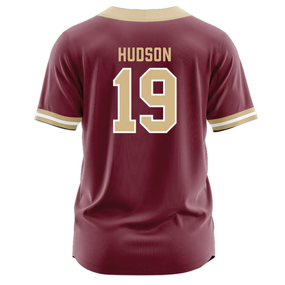FSU - NCAA Softball : Mclaine Hudson - Garnet Jersey-1