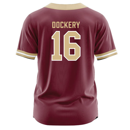 FSU - NCAA Softball : Averi Dockery - Garnet Jersey-1