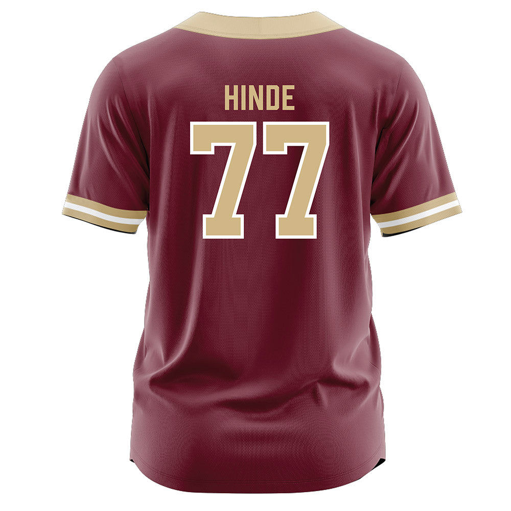 FSU - NCAA Softball : Anna Hinde - Garnet Jersey-1