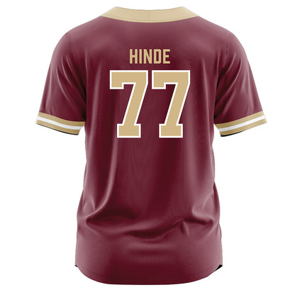FSU - NCAA Softball : Anna Hinde - Garnet Jersey-1
