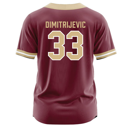 FSU - NCAA Softball : Bella Dimitrijevic - Garnet Jersey-1