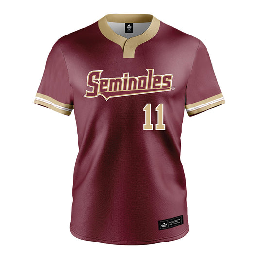 FSU - NCAA Softball : Ashtyn Danley - Garnet Jersey-0