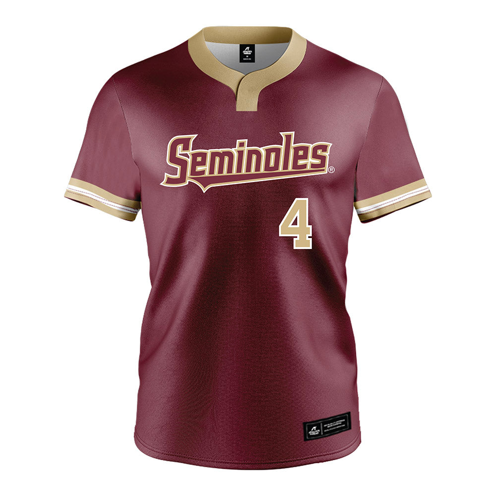 FSU - NCAA Softball : Marlee Gaskell - Garnet Jersey-0