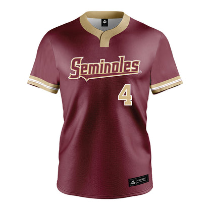 FSU - NCAA Softball : Marlee Gaskell - Garnet Jersey-0