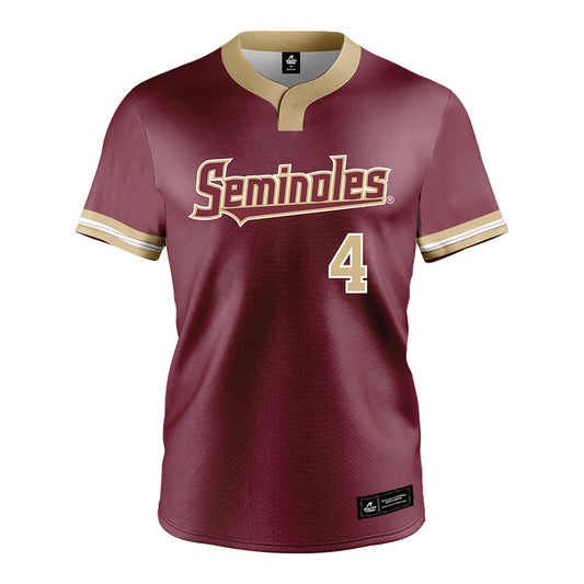 FSU - NCAA Softball : Marlee Gaskell - Garnet Jersey-0