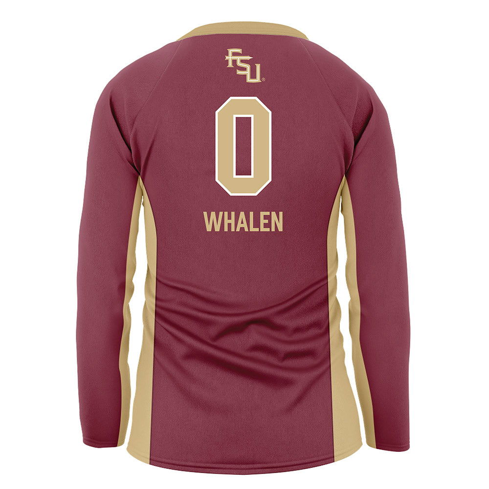 FSU - NCAA Women's Volleyball : Payton Whalen - Garnet Volleyball Jersey-1