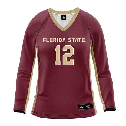 FSU - NCAA Women's Volleyball : Kyleene Filimaua - Garnet Volleyball Jersey-0