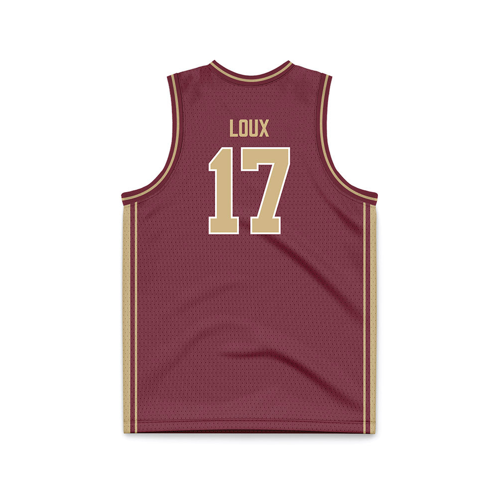 FSU - NCAA Women's Basketball : Kennedy Loux - Garnet Basketball Jersey-1