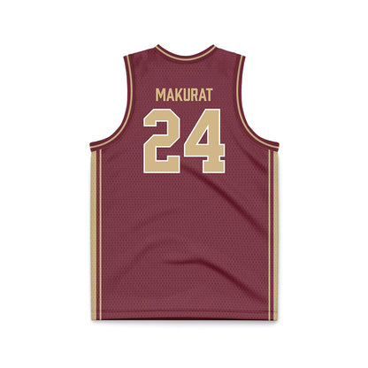 FSU - NCAA Women's Basketball : Agata Makurat - Garnet Basketball Jersey-1
