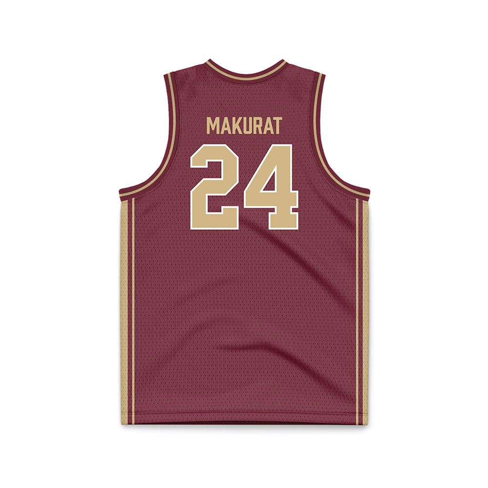 FSU - NCAA Women's Basketball : Agata Makurat - Garnet Basketball Jersey-1