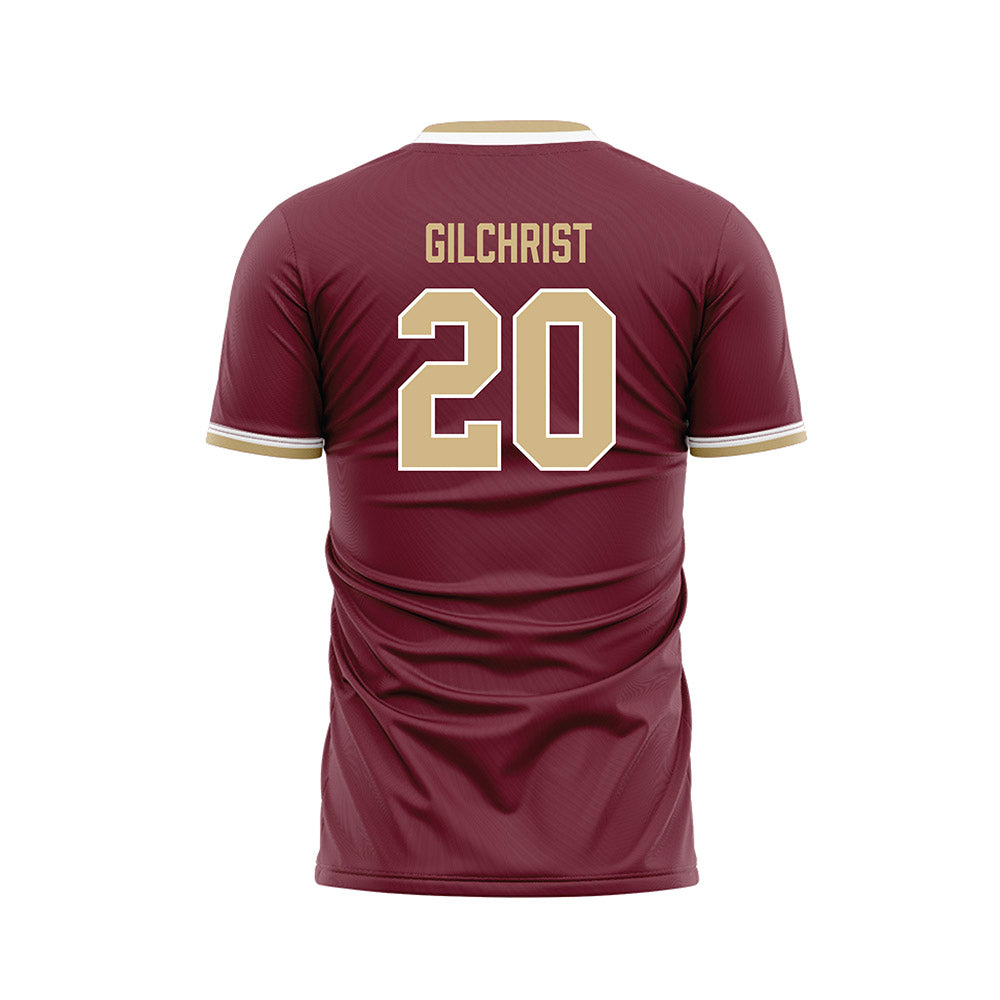 FSU - NCAA Women's Soccer : Heather Gilchrist - Garnet Soccer Jersey-1