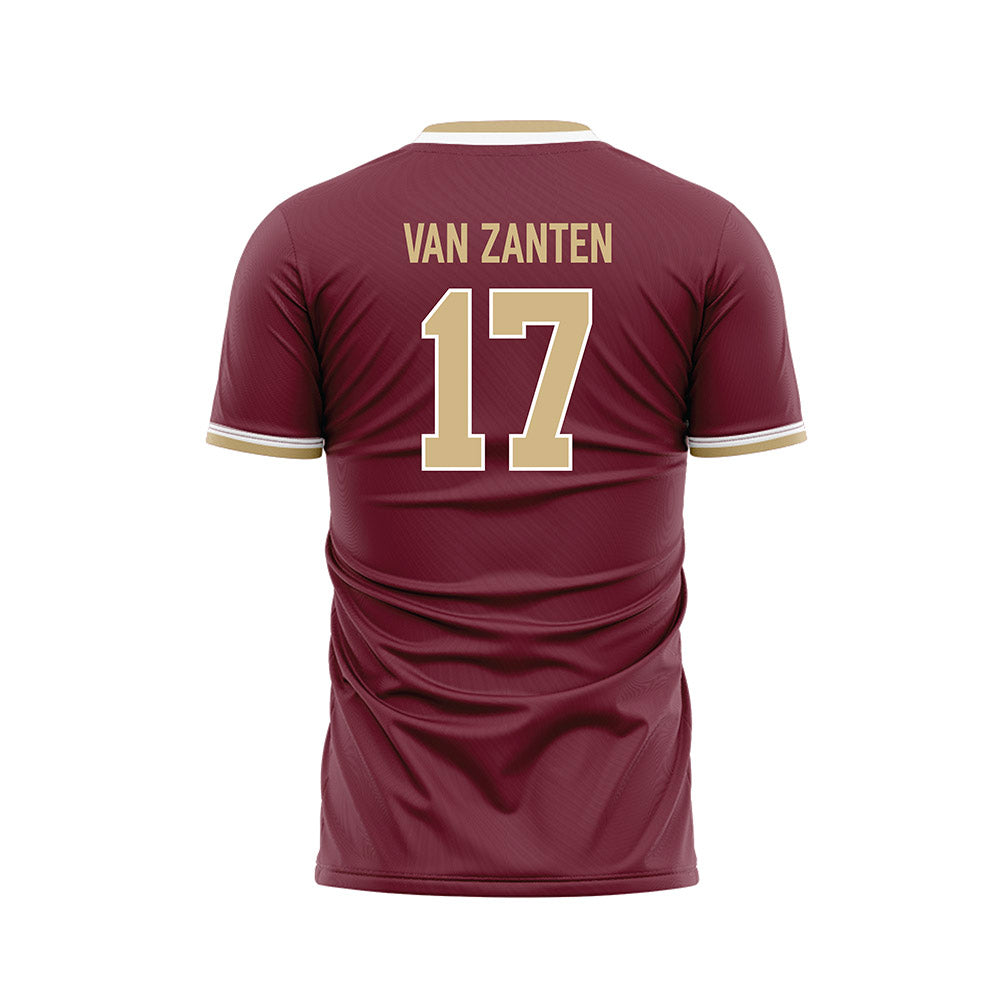FSU - NCAA Women's Soccer : Amelia Van Zanten - Garnet Soccer Jersey-1