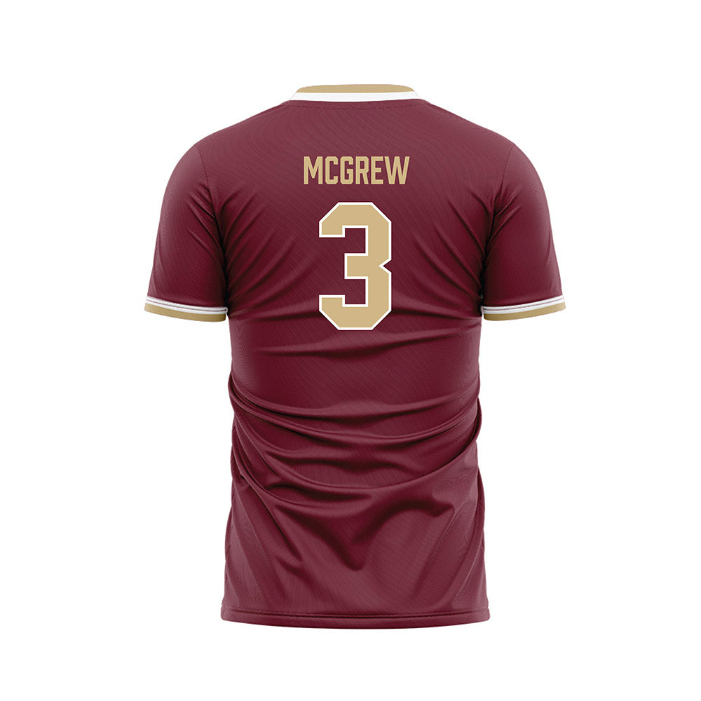 FSU - NCAA Women's Soccer : Jaida McGrew - Garnet Soccer Jersey-1
