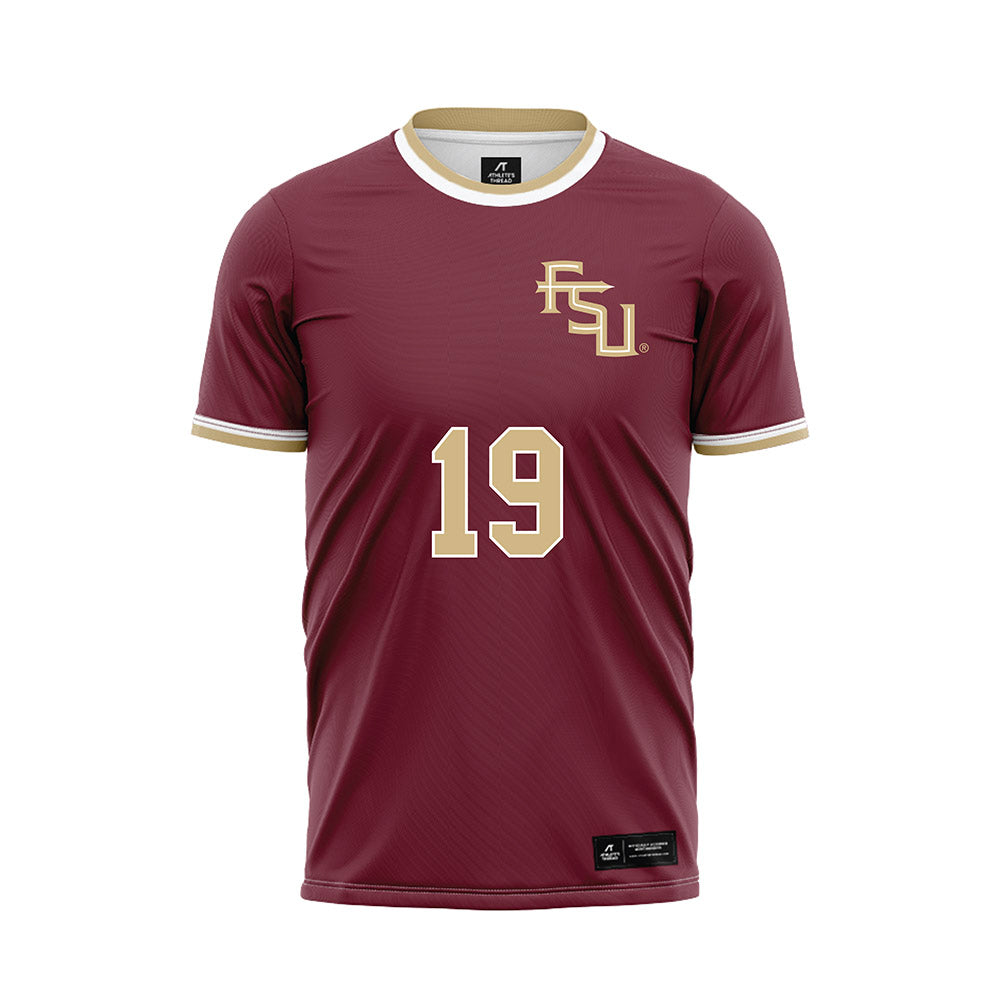 FSU - NCAA Women's Soccer : Kameron Simmonds - Garnet Soccer Jersey-0