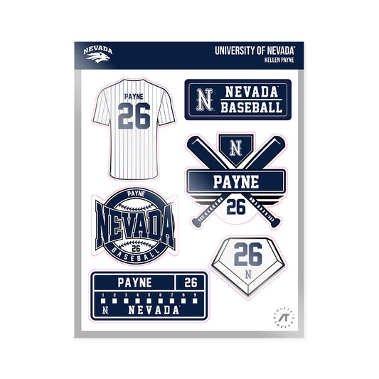 Nevada - NCAA Baseball : Kellen Payne - Sticker Sheet-0