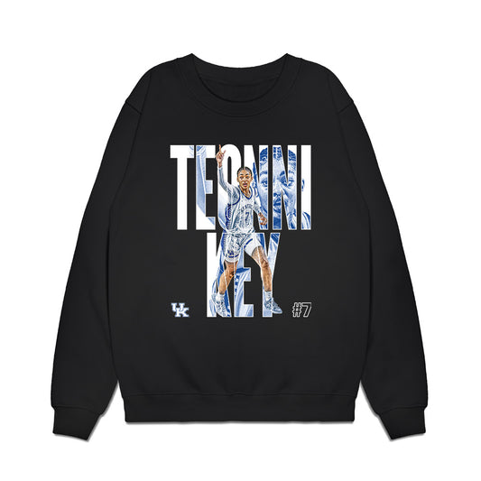 Kentucky - NCAA Women's Basketball : Teonni Key - Premium Crewneck Sweatshirt-0