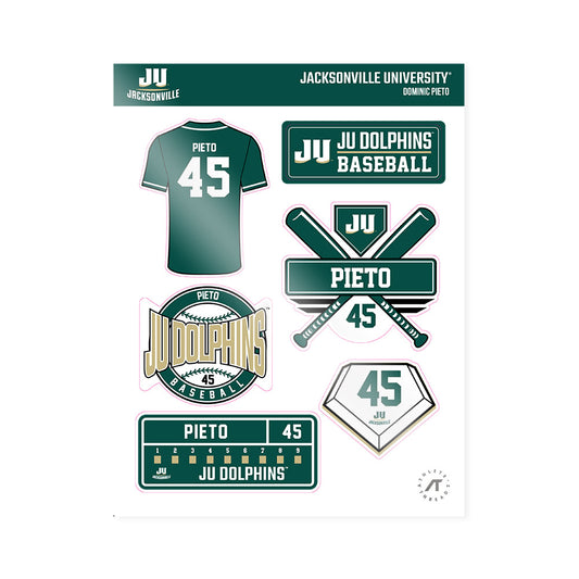 Jacksonville - NCAA Baseball : Dominic Pieto - Sticker Sheet-0