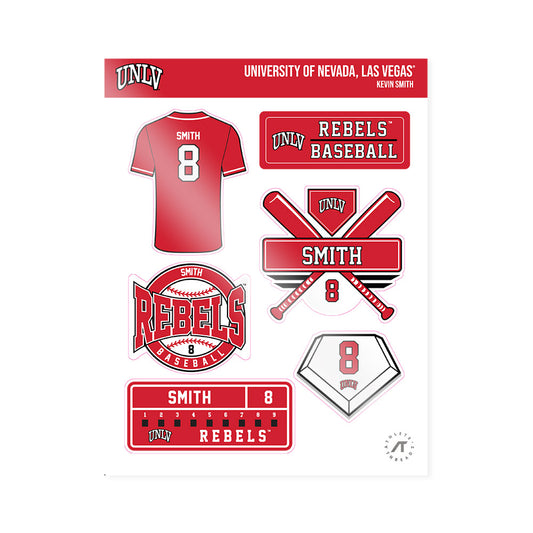 UNLV - NCAA Baseball : Kevin Smith - Sticker Sheet-0