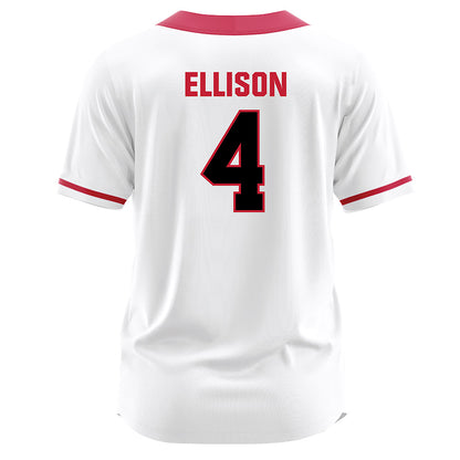 Georgia - NCAA Softball : Tyler Ellison - White Jersey-1