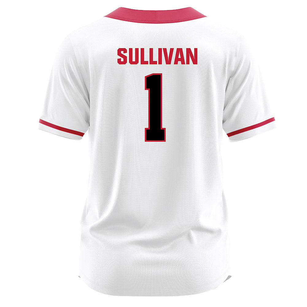 Georgia - NCAA Softball : Delani Sullivan - White Jersey-1