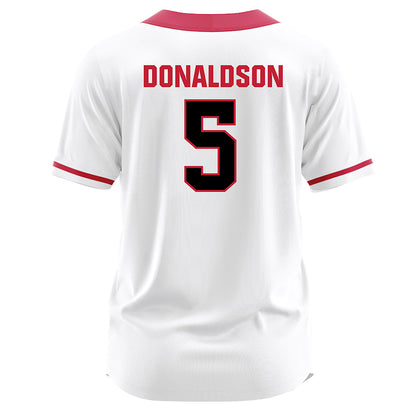 Georgia - NCAA Softball : Natalie Donaldson - White Jersey-1