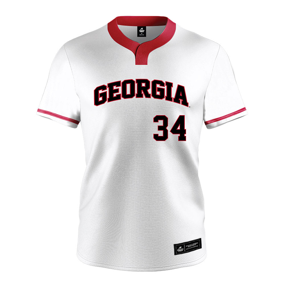 Georgia - NCAA Softball : Randi Roelling - White Jersey-0