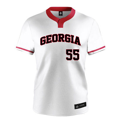 Georgia - NCAA Softball : Bailey Lindemuth - White Jersey-0