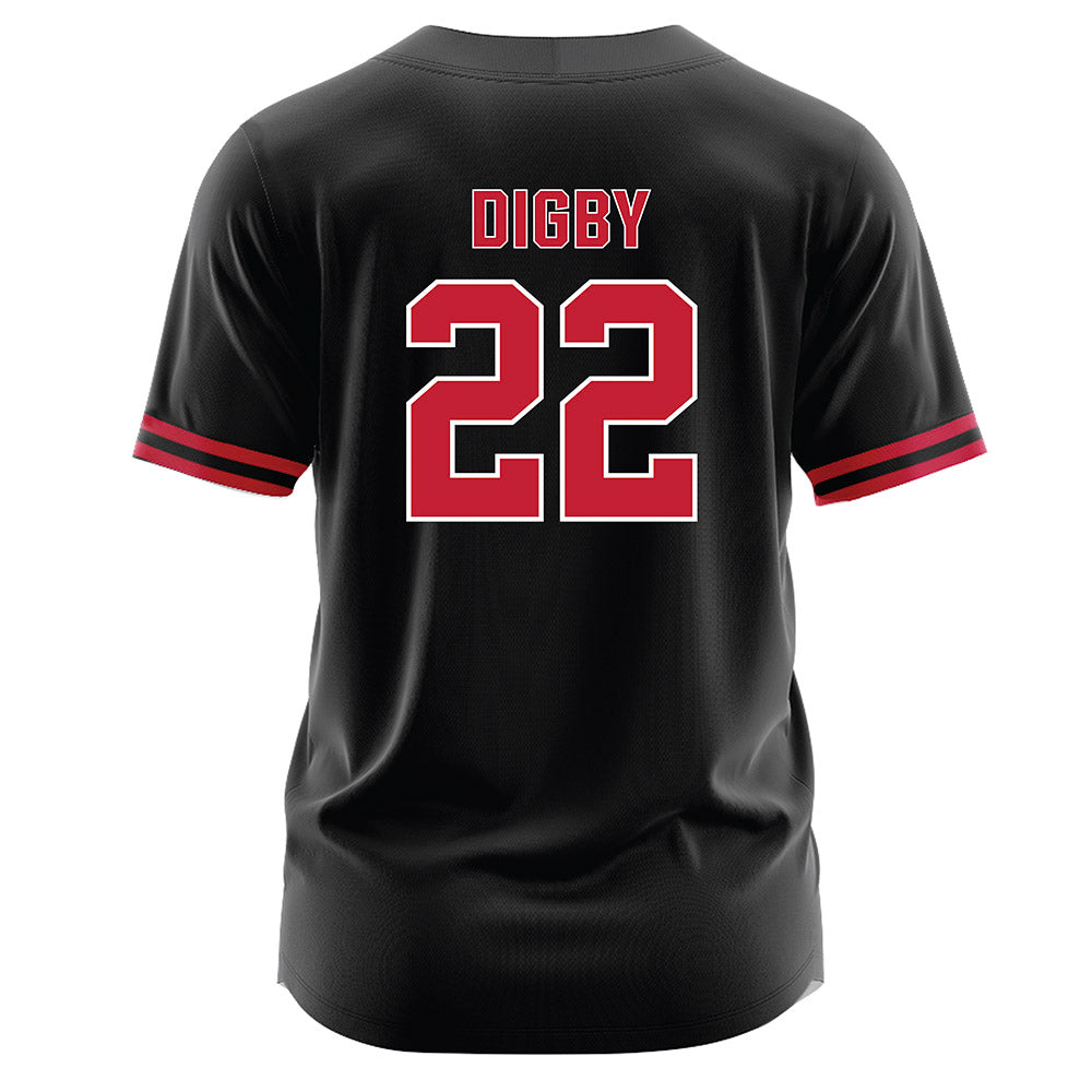 Georgia - NCAA Softball : Emily Digby - Black Jersey-1