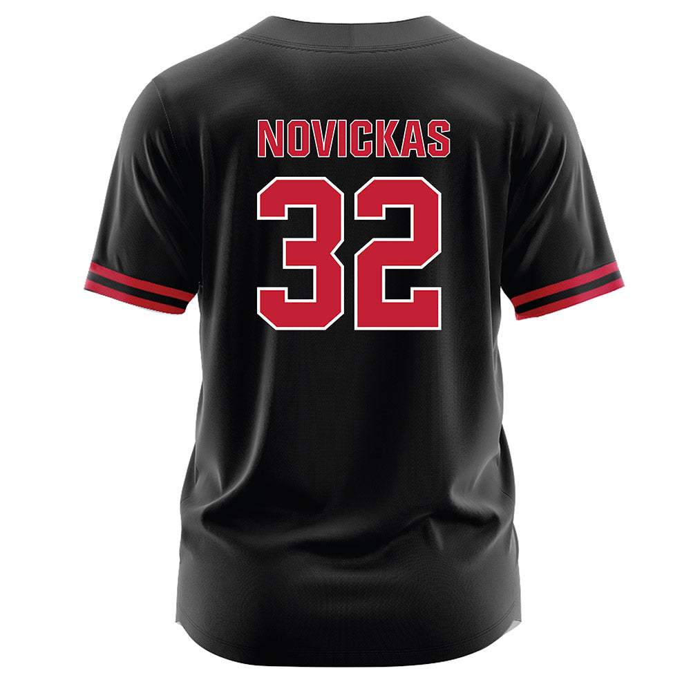 Georgia - NCAA Softball : Gabi Novickas - Black Jersey-1