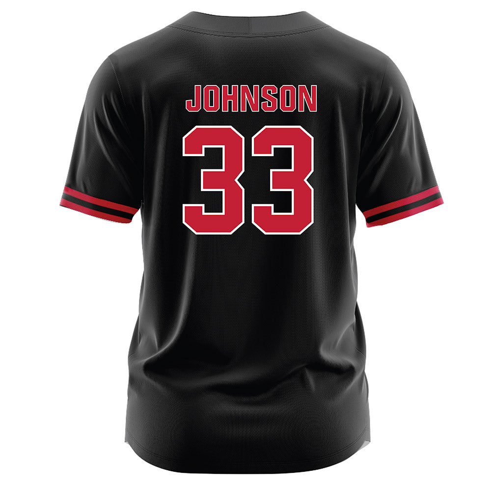 Georgia - NCAA Softball : Maddie Johnson - Black Jersey-1
