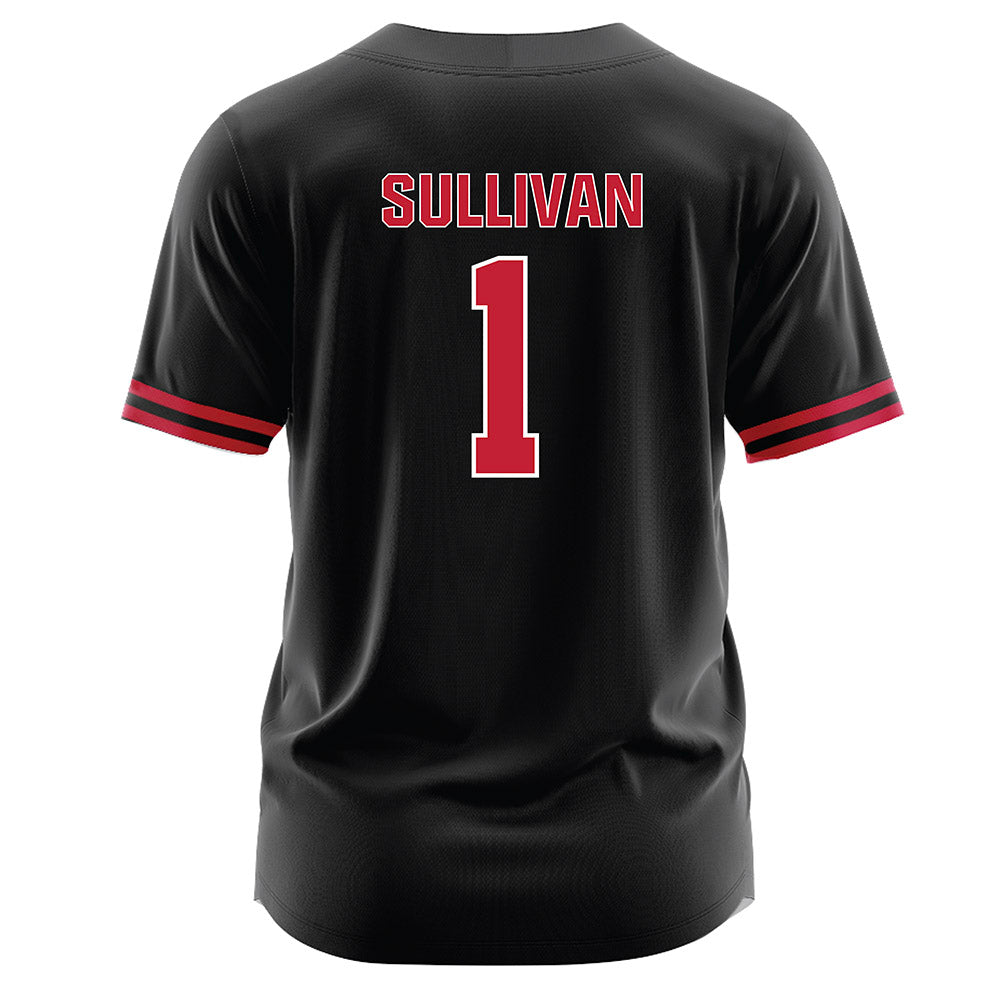 Georgia - NCAA Softball : Delani Sullivan - Black Jersey-1