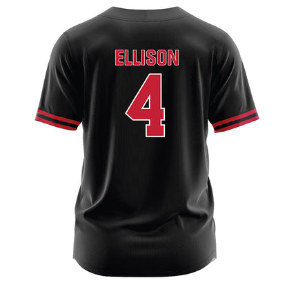 Georgia - NCAA Softball : Tyler Ellison - Black Jersey-1