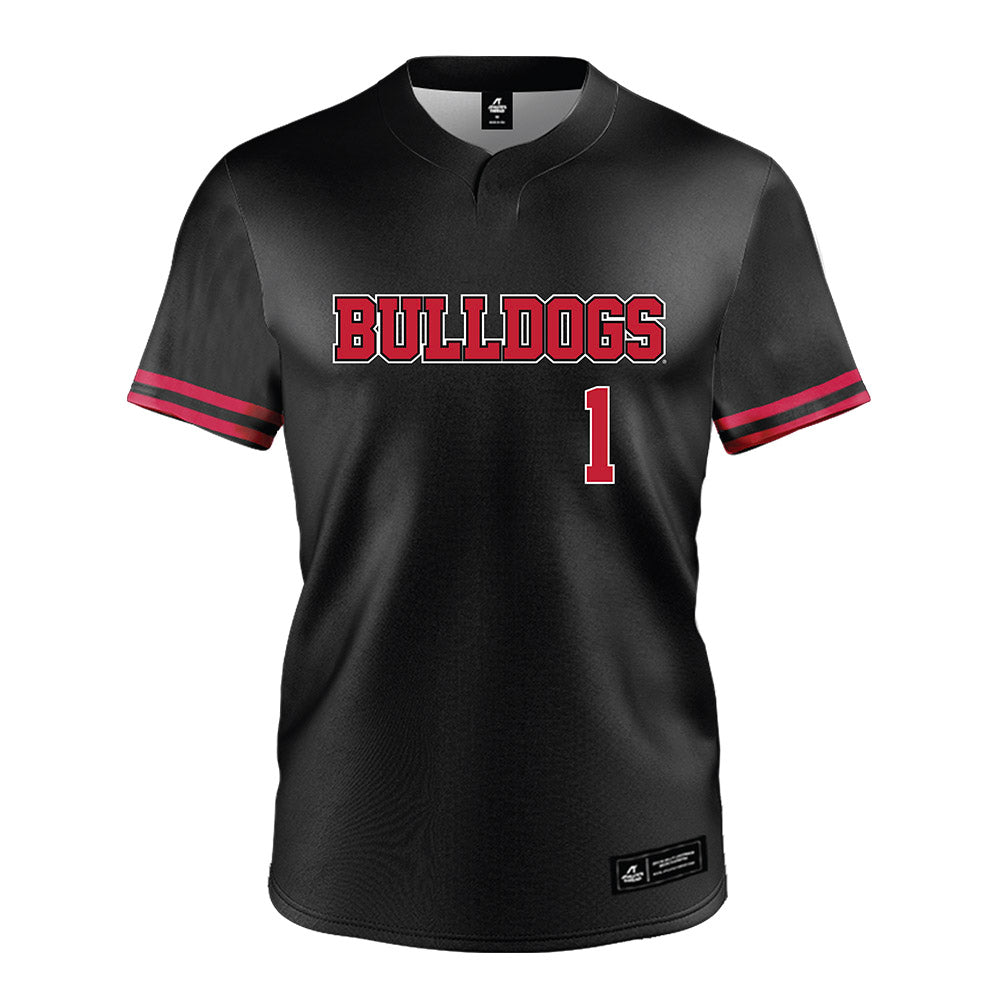 Georgia - NCAA Softball : Delani Sullivan - Black Jersey-0