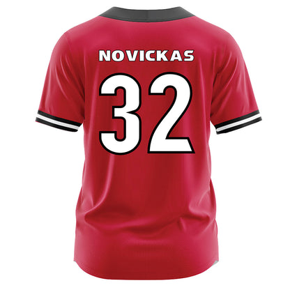 Georgia - NCAA Softball : Gabi Novickas - Red Jersey-1