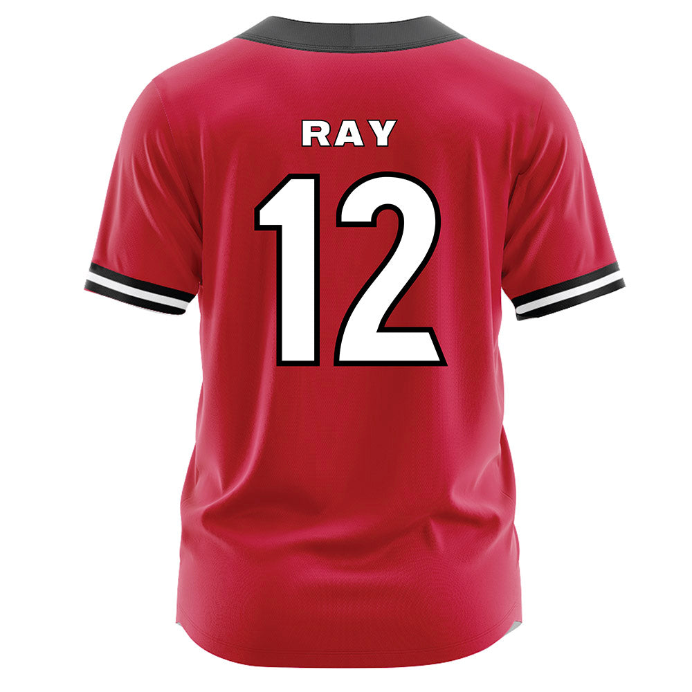 Georgia - NCAA Softball : Natalie Ray - Red Jersey-1