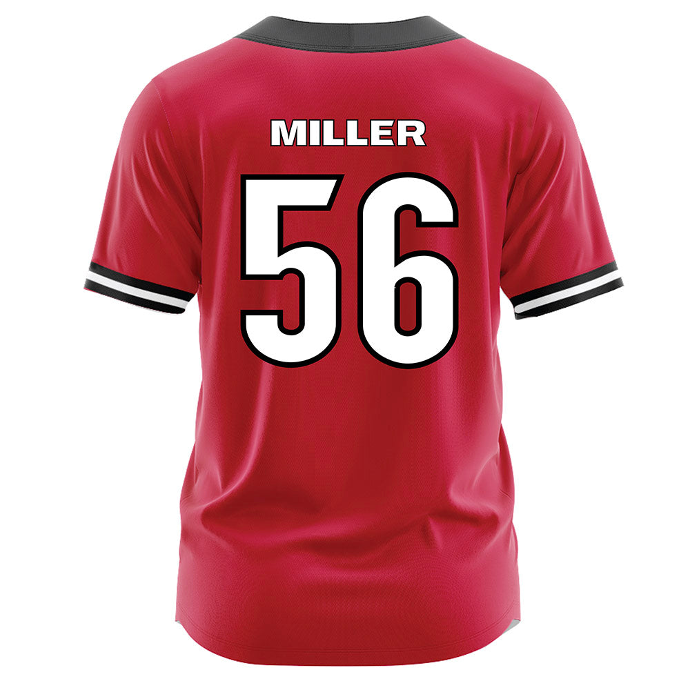Georgia - NCAA Softball : Marisa Miller - Red Jersey-1