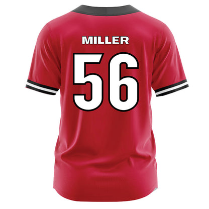 Georgia - NCAA Softball : Marisa Miller - Red Jersey-1