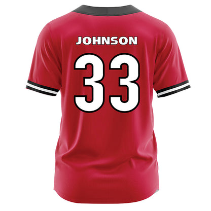 Georgia - NCAA Softball : Maddie Johnson - Red Jersey-1