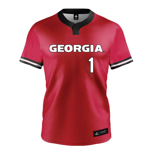 Georgia - NCAA Softball : Delani Sullivan - Red Jersey-0