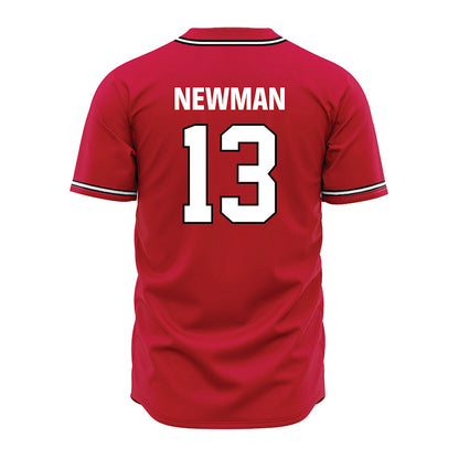 Georgia - NCAA Baseball : Scott Newman - Red Jersey-1