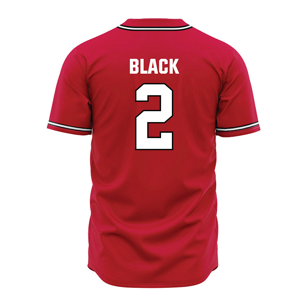 Georgia - NCAA Baseball : Ryan Black - Red Jersey-1