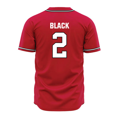 Georgia - NCAA Baseball : Ryan Black - Red Jersey-1