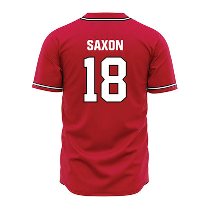 Georgia - NCAA Baseball : TL Saxon - Red Jersey-1