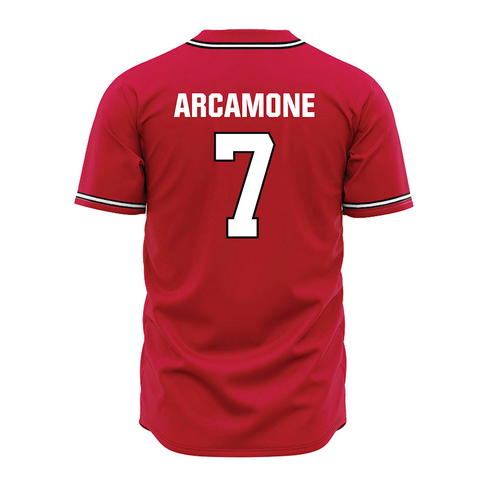 Georgia - NCAA Baseball : Jack Arcamone - Red Jersey-1