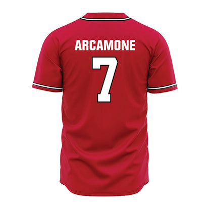 Georgia - NCAA Baseball : Jack Arcamone - Red Jersey-1