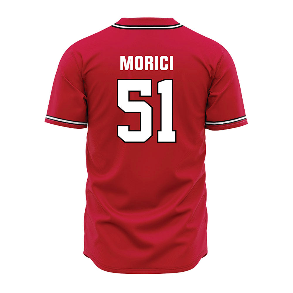 Georgia - NCAA Baseball : Lucas Morici - Red Jersey-1