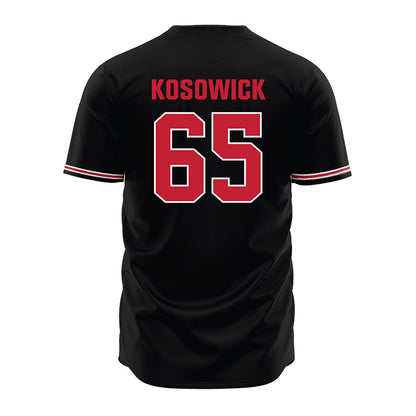 Georgia - NCAA Baseball : Mason Kosowick - Black Jersey-1