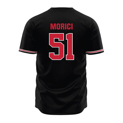 Georgia - NCAA Baseball : Lucas Morici - Black Jersey-1