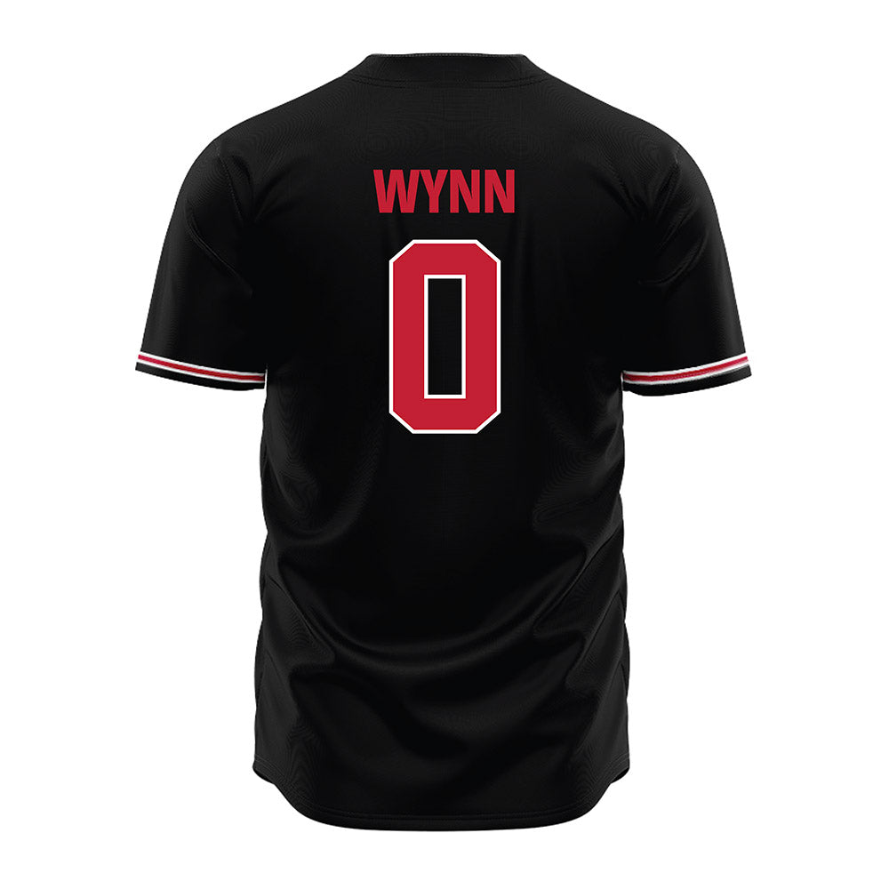 Georgia - NCAA Baseball : Ryan Wynn - Black Jersey-1